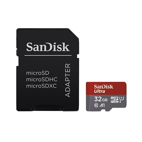 SanDisk Ultra microSDHC 32GB + Adapter UHS-I