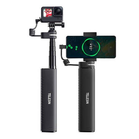 TELESIN Power grip selfie stick (s power bankom) TE-CSS-001